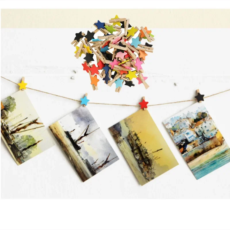 Деревянные прищепки с звездами
Деревянные прищепки с звездами