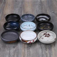 Creative Western-style Ceramic Dishes, Japanese and Korean-style Small Round Dishes, Snack Dishes Seasoning Sauce Dishes