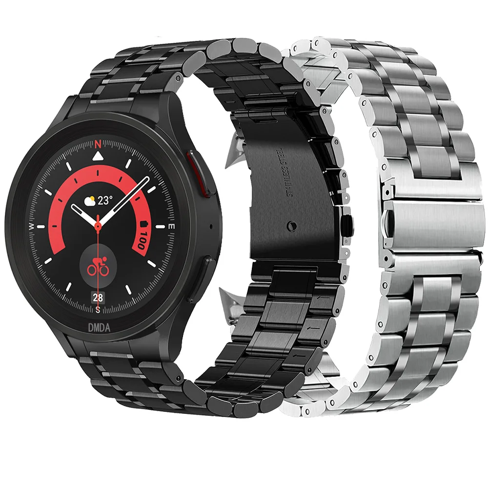 No Gaps Metal Strap For Samsung Galaxy Watch 5 Pro 45mm 44/40mm Band Watch4 Classic 46/42mm Curved end Stainless Steel Bracelet
No Gaps Metal Strap For Samsung Galaxy Watch 5 Pro 45mm 44/40mm Band Watch4 Classic 46/42mm Curved end Stainless Steel Bracelet
