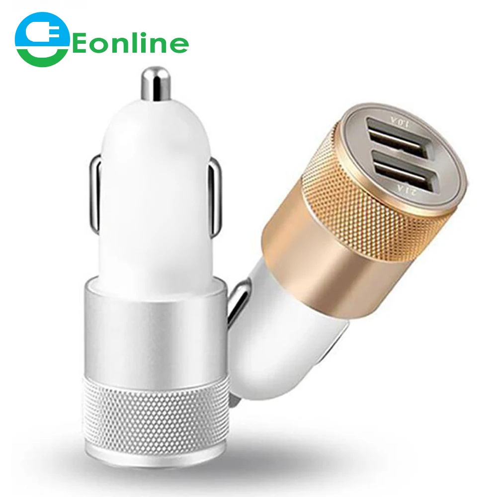 2.1A Car Charger 2 Ports USB Mobile Phone Charger Adapter Fast Charging Cigarette Lighter Socket For Iphone 14 13 Xiaomi Huawei
2.1A Car Charger 2 Ports USB Mobile Phone Charger Adapter Fast Charging Cigarette Lighter Socket For Iphone 14 13 Xiaomi Huawei