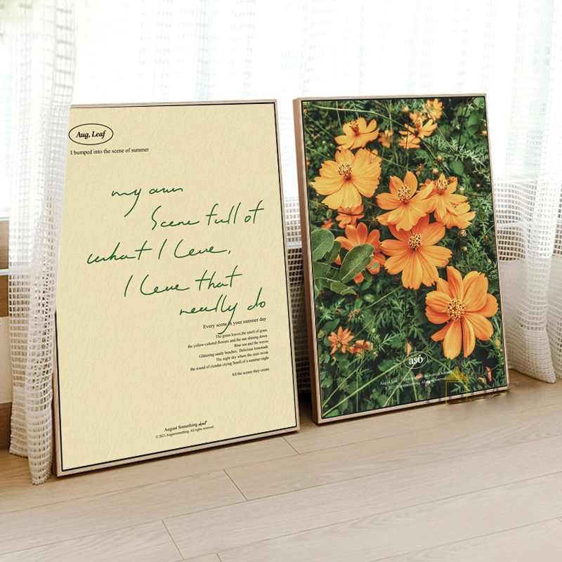 Wall Posters Pictures Art Canvas Print Painting Nordic Korean Natural Green Leaves Words Quote Room Home Decoration
Wall Posters Pictures Art Canvas Print Painting Nordic Korean Natural Green Leaves Words Quote Room Home Decoration