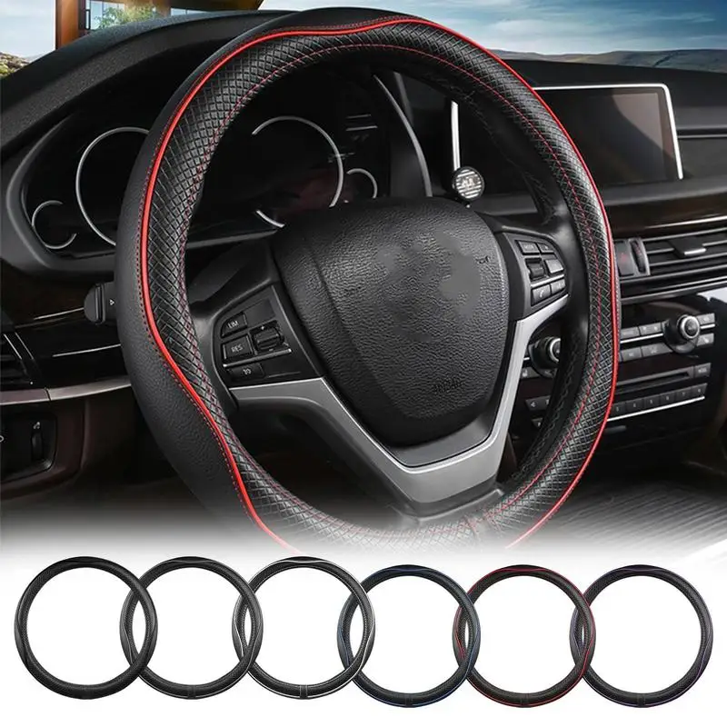 Искусственная кожа, защитная крышка ручки автомобиля, автомобильные чехлы на руль для салона автомобиля, подходит для внедорожников и грузовиков
Искусственная кожа, защитная крышка ручки автомобиля, автомобильные чехлы на руль для салона автомобиля, подходит для внедорожников и грузовиков