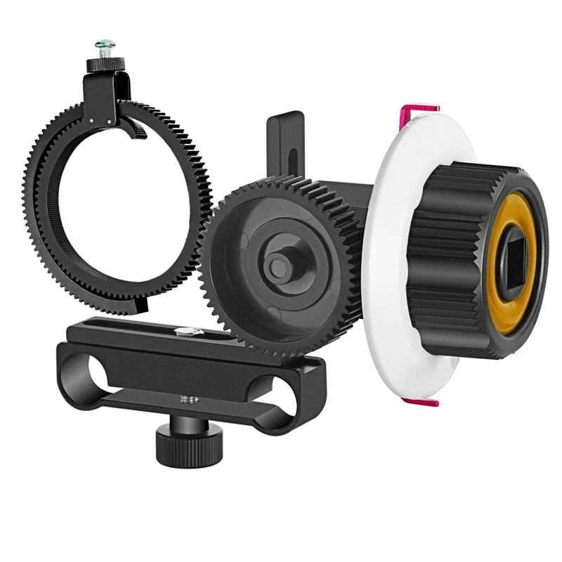 

Top Deals VD-F0 Camera Follow Focus 15MM Follow Focus With Gear Ring Belt For Canon Nikon Sony And Other DSLR Camera