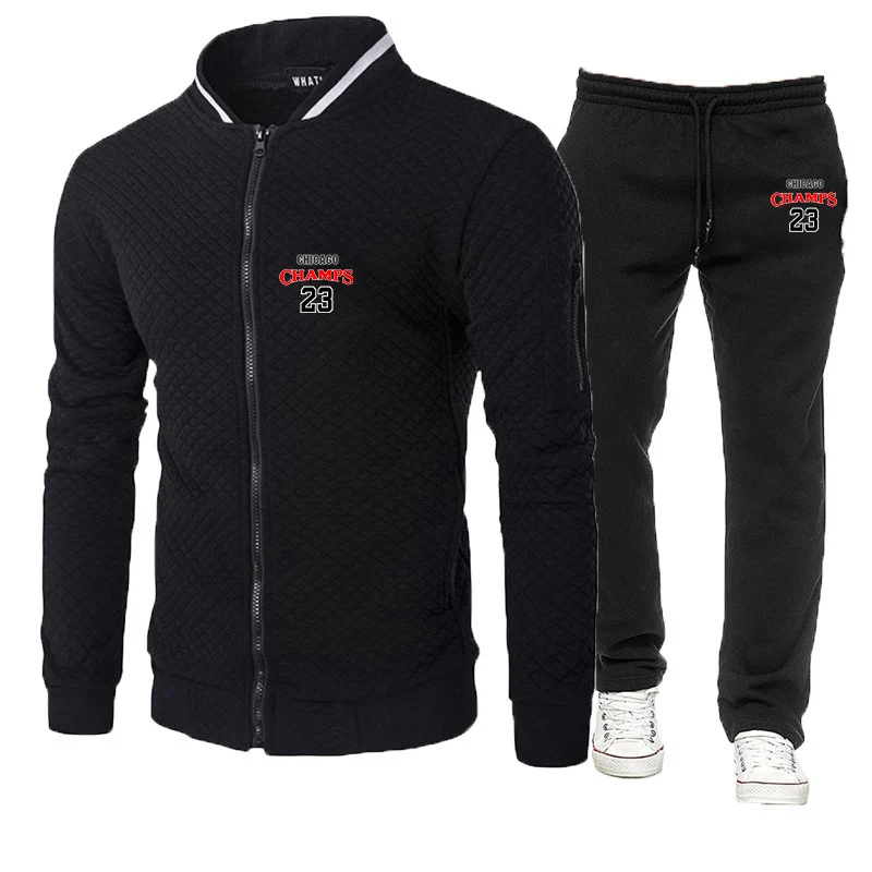 2022 Chicago Champions 23 Printed Harajuku Sportwears Suit Autumn Popular Mens Tracksuit Sweatshirts+Pants 2pcs Set
2022 Chicago Champions 23 Printed Harajuku Sportwears Suit Autumn Popular Mens Tracksuit Sweatshirts+Pants 2pcs Set