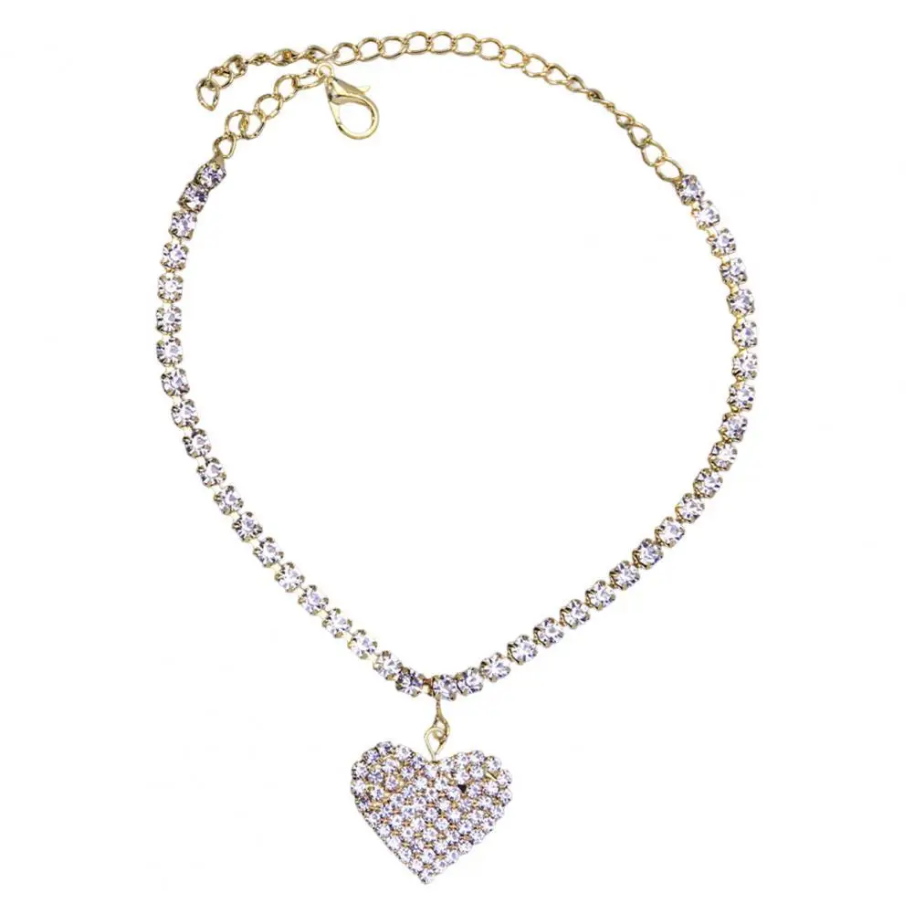 40%HOT Women Anklet Heart Shape All Match Sparking Rhinestone Inlaid Ankle Chain Birthday Gift
40%HOT Women Anklet Heart Shape All Match Sparking Rhinestone Inlaid Ankle Chain Birthday Gift