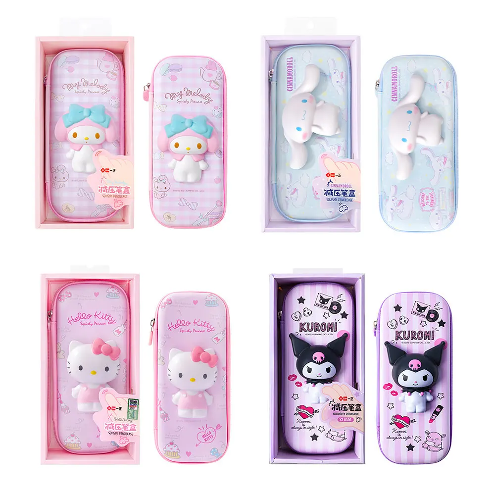 PU Large Capacity Pencil Case Sanrio HelloKitty Cinnamoroll Melody Kawaii School Pencils Bag Pouch Pen Supplies Stationery
PU Large Capacity Pencil Case Sanrio HelloKitty Cinnamoroll Melody Kawaii School Pencils Bag Pouch Pen Supplies Stationery