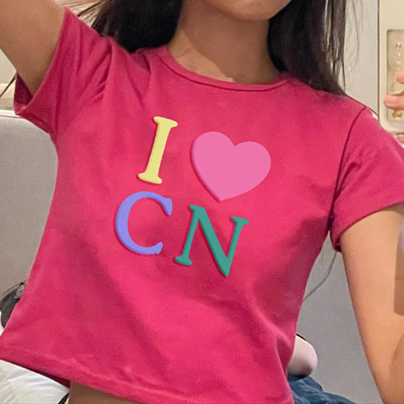 Hirigin, женские повседневные рандомные Топы с открытым пупком, облегающие футболки с коротким рукавом и круглым вырезом, летняя Клубная одежд...
Hirigin, женские повседневные рандомные Топы с открытым пупком, облегающие футболки с коротким рукавом и круглым вырезом, летняя Клубная одежд...