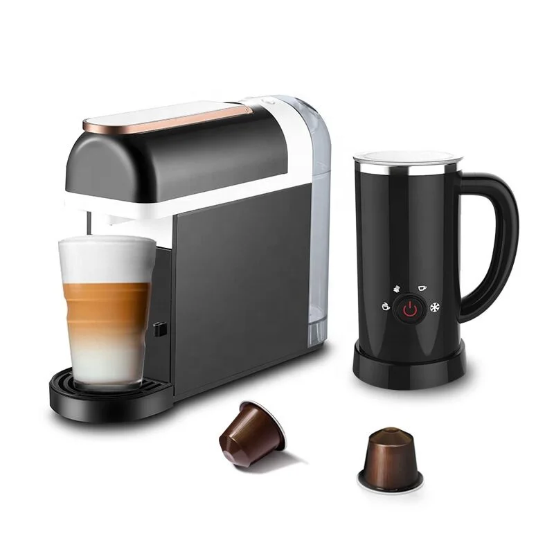 Domestic capsule coffee machine 19bar pump pressure extraction semi-automatic office small Italian coffee machine
Domestic capsule coffee machine 19bar pump pressure extraction semi-automatic office small Italian coffee machine