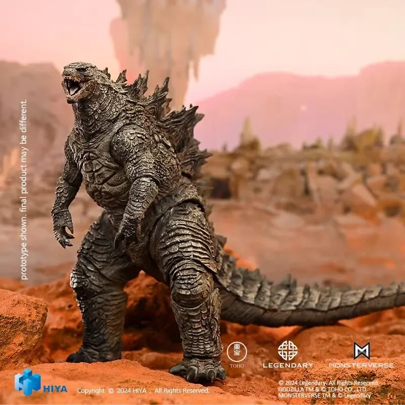 Оригинальные фигурки героев Hiya Godzilla Vs King Kong: New Empire 2024 новая складная детская