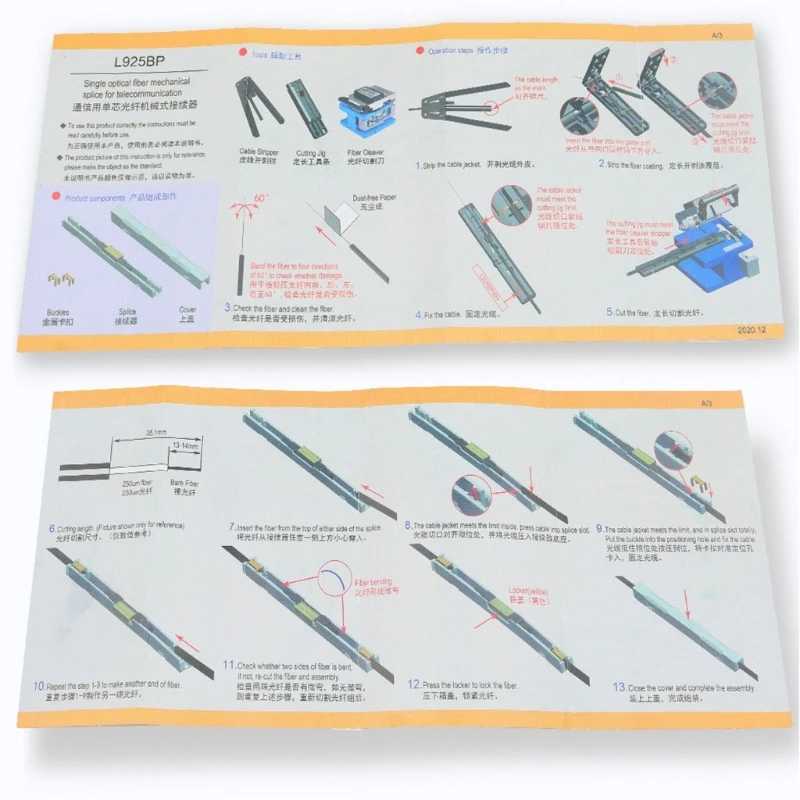 Portable Fiber Fast Connectors Fiber Quick Connectors Easy Operation ABS Dropship
Portable Fiber Fast Connectors Fiber Quick Connectors Easy Operation ABS Dropship