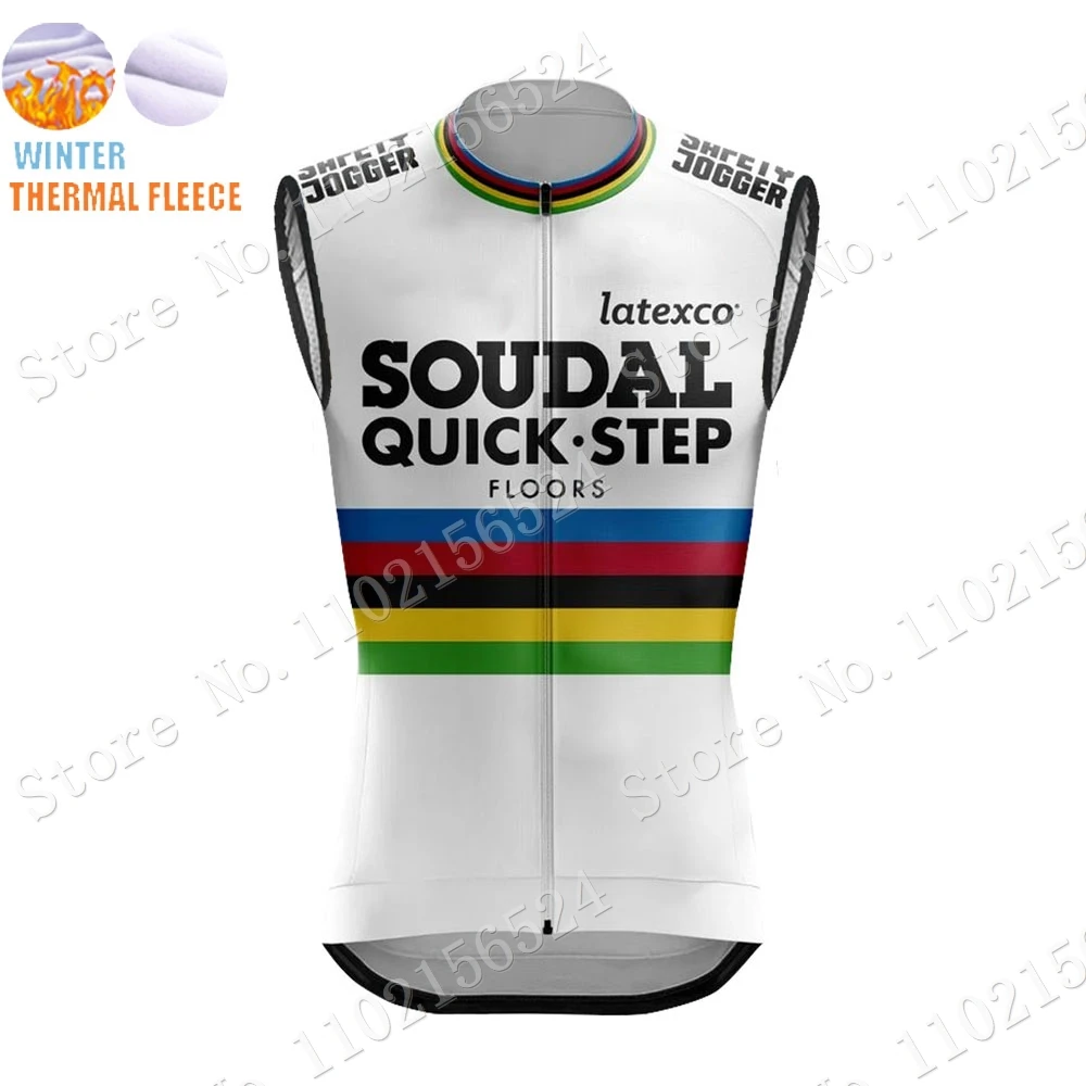 Soudal Quick Step Team 2023 Cycling Vest Sleeveless Jersey Winter Bike Clothing Mountain Road Bicycle Jerseys MTB Camisa
Soudal Quick Step Team 2023 Cycling Vest Sleeveless Jersey Winter Bike Clothing Mountain Road Bicycle Jerseys MTB Camisa