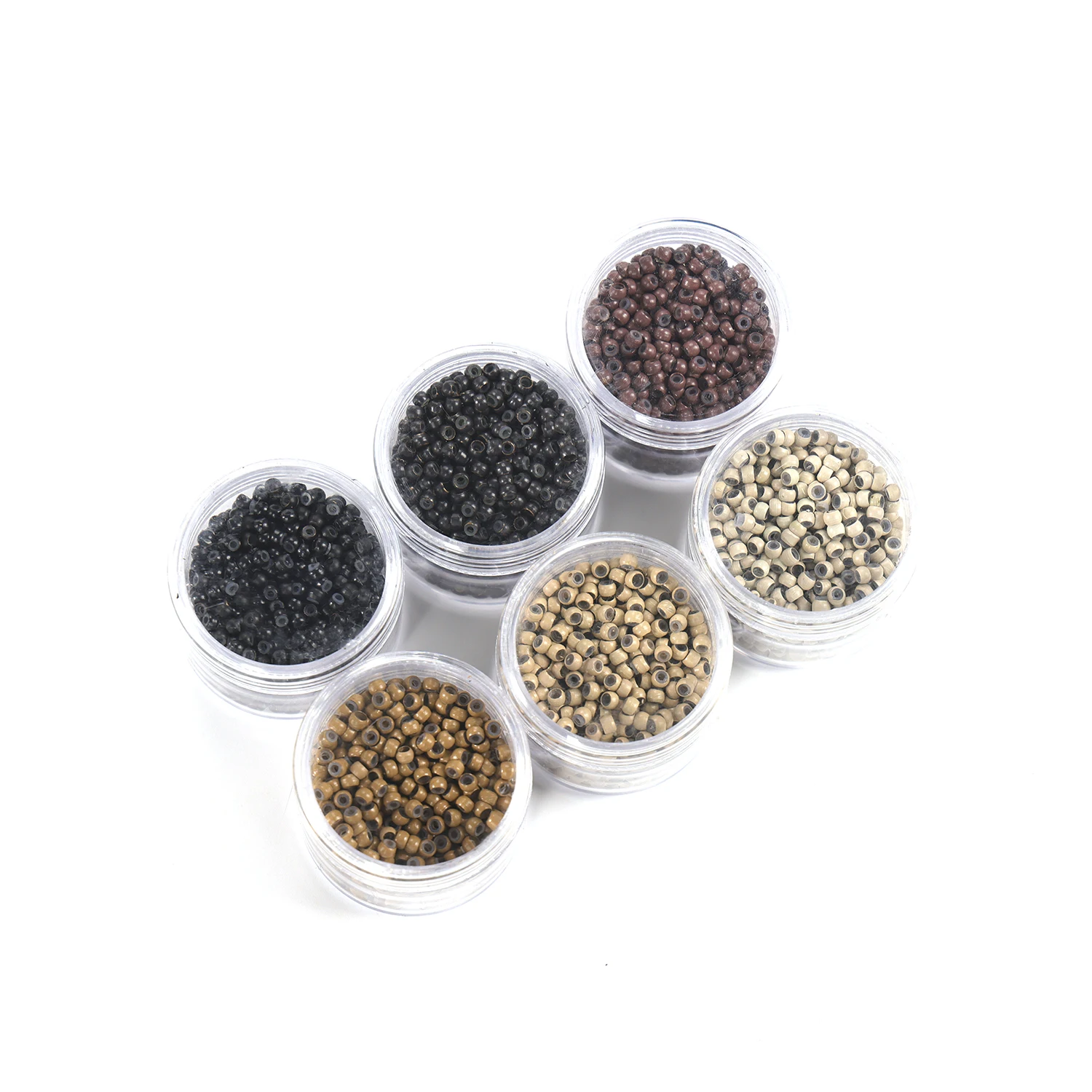 1000pcs 3*2mm Copper Silicone Nano Micro Link Tube Ring for Wig Hair Extensions Lined Beads Salon Tools Nanometer Beaded
1000pcs 3*2mm Copper Silicone Nano Micro Link Tube Ring for Wig Hair Extensions Lined Beads Salon Tools Nanometer Beaded