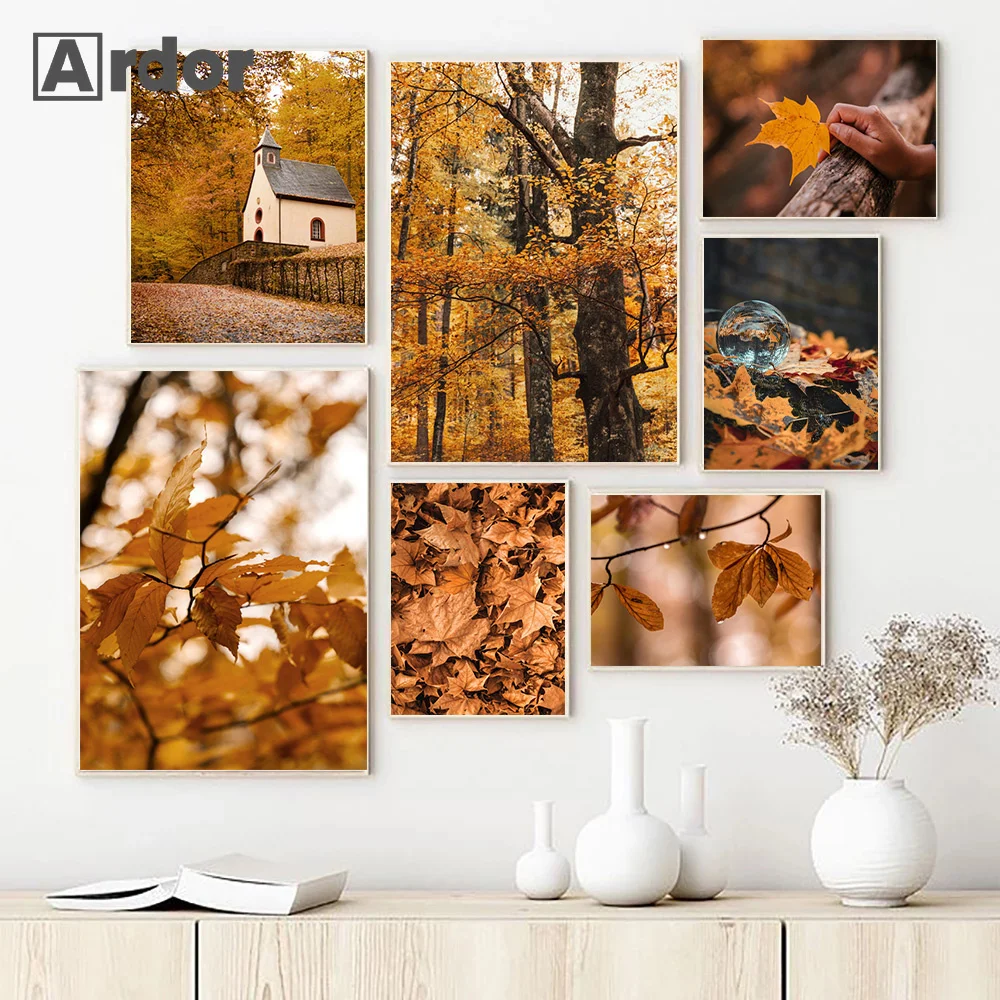 Autumn Forest Canvas Poster Yellow Leaves Fall View Wall Art Print Pumpkin Painting Halloween Pictures Living Room Bedroom Decor
Autumn Forest Canvas Poster Yellow Leaves Fall View Wall Art Print Pumpkin Painting Halloween Pictures Living Room Bedroom Decor