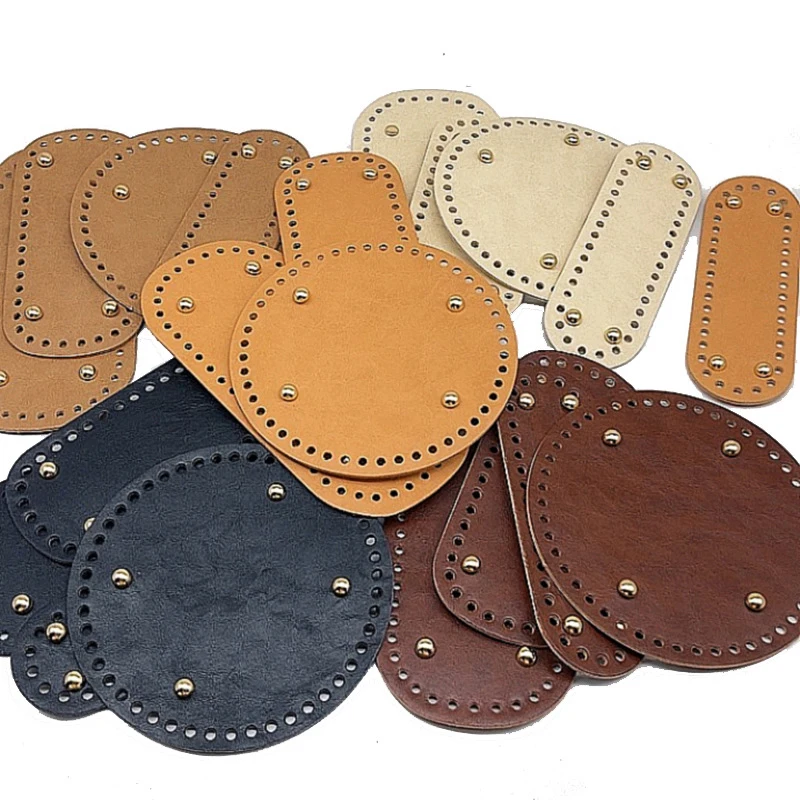 4 Size Round Long Bottom for Knitted Bag PU leather Bag Base Handmade Bottom With Holes Diy Crochet Bag Bottom accessories
4 Size Round Long Bottom for Knitted Bag PU leather Bag Base Handmade Bottom With Holes Diy Crochet Bag Bottom accessories
