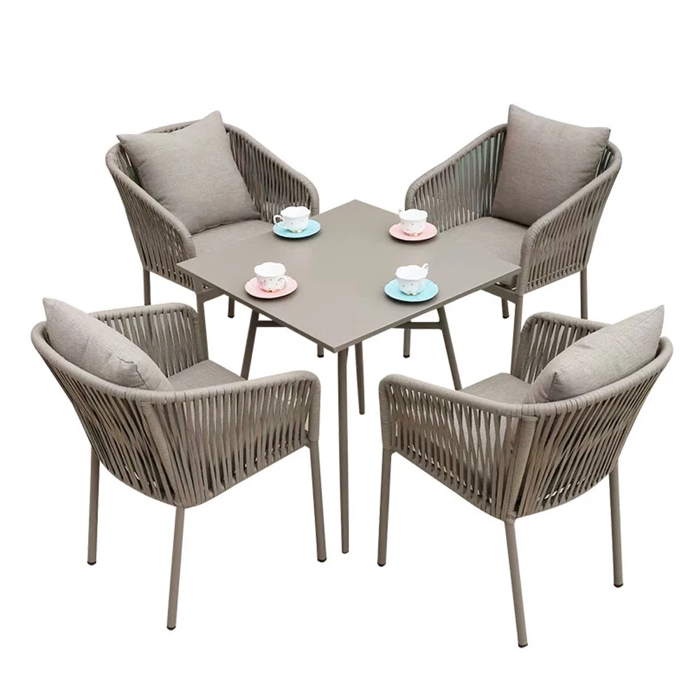 Outdoor Leisure Rattan Chair Waterproof Sunscreen Table Chair Balcony Courtyard Coffee Shop Nordic
Outdoor Leisure Rattan Chair Waterproof Sunscreen Table Chair Balcony Courtyard Coffee Shop Nordic