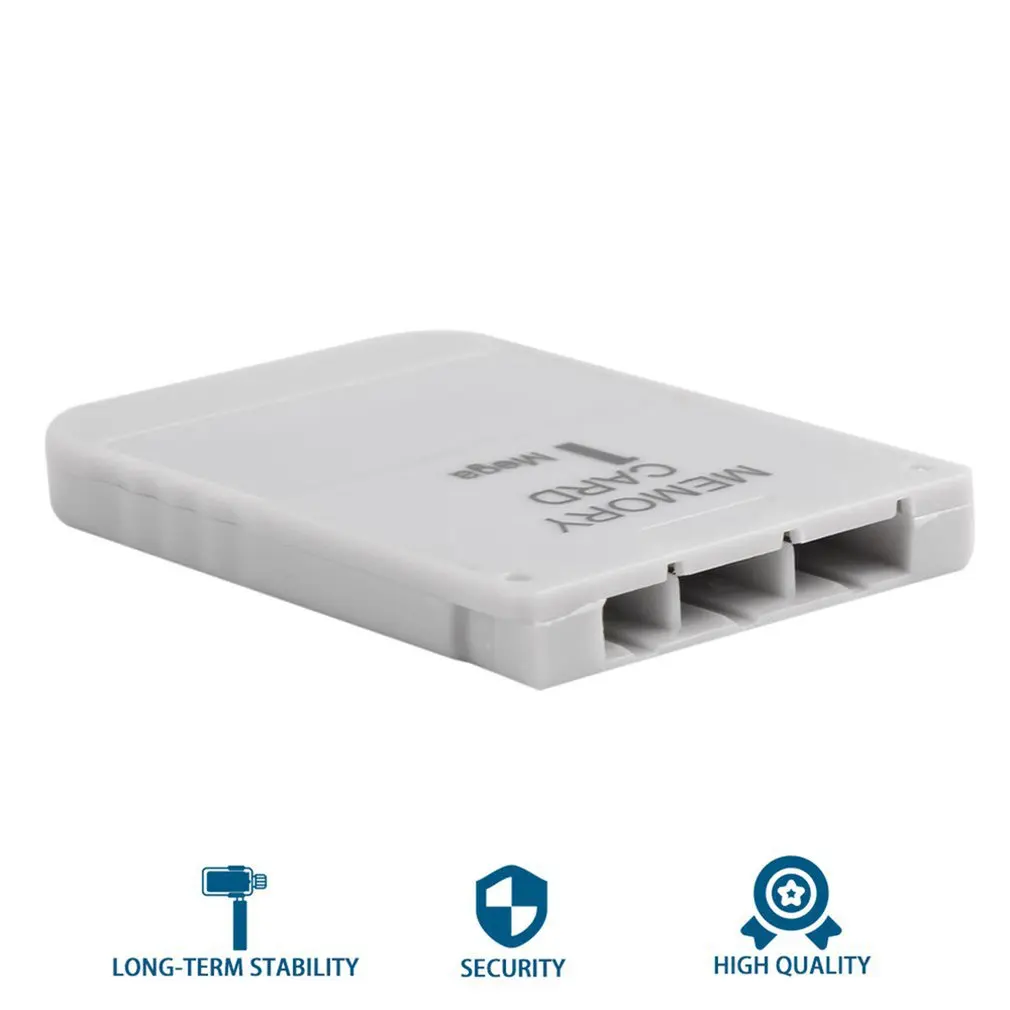 PS1 Memory Card 1 Mega Memory Card For Playstation 1 PS1 PSX Game Useful Practical Affordable White 1M 1MB
PS1 Memory Card 1 Mega Memory Card For Playstation 1 PS1 PSX Game Useful Practical Affordable White 1M 1MB