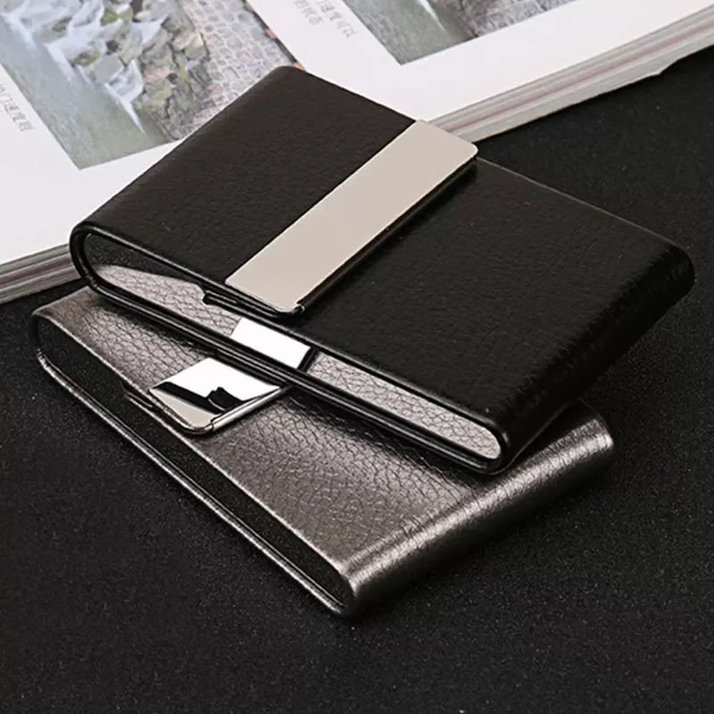 Smoking Accessories Cigarette Case 1 PC Cigar Storage Box Stainless Steel Multifunction Card Cases PU Tobacco Holder
Smoking Accessories Cigarette Case 1 PC Cigar Storage Box Stainless Steel Multifunction Card Cases PU Tobacco Holder