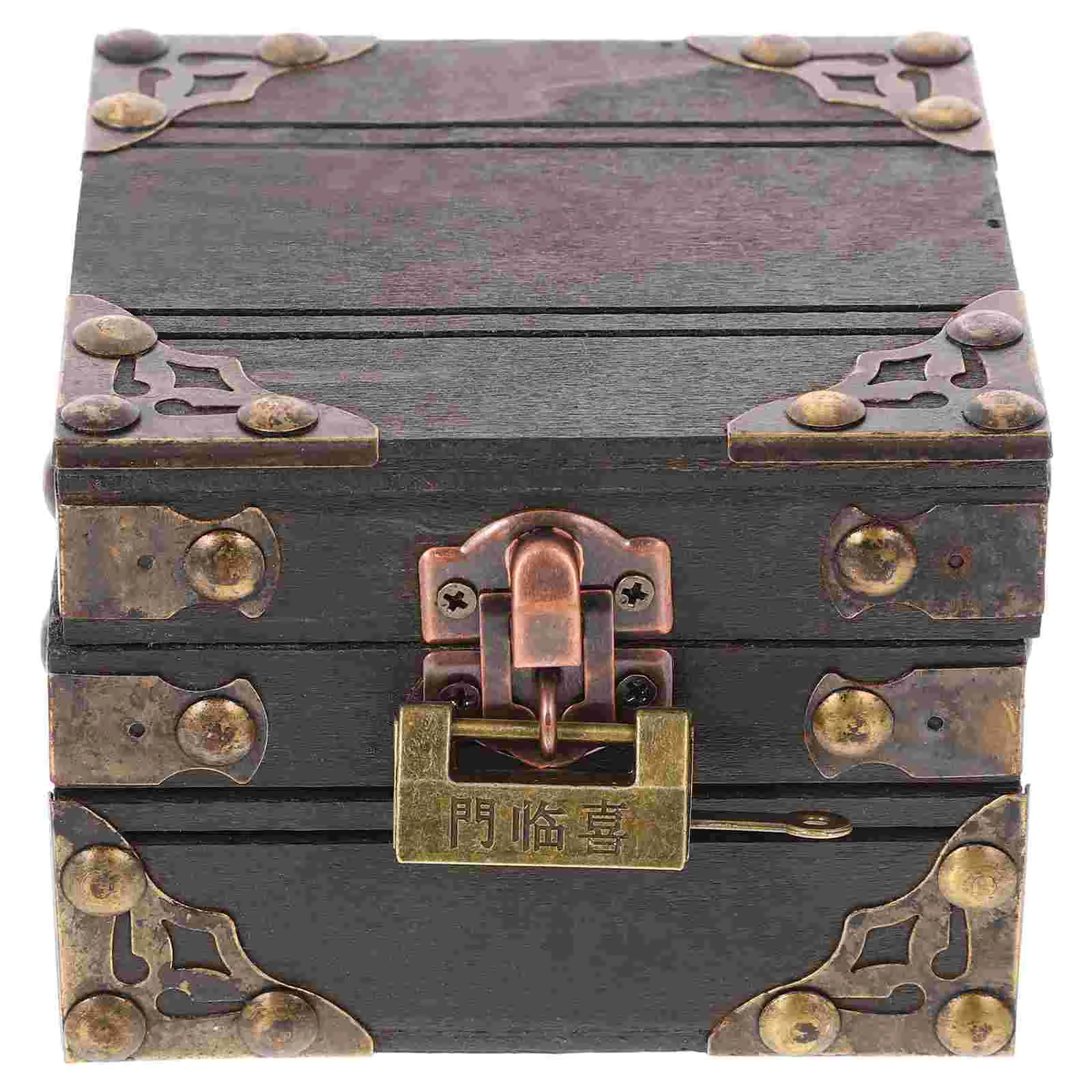 Wooden Storage Box Pirate Treasure Keepsakes With Lid Jewelry Photo Prop Case Square Candy Holder
Wooden Storage Box Pirate Treasure Keepsakes With Lid Jewelry Photo Prop Case Square Candy Holder