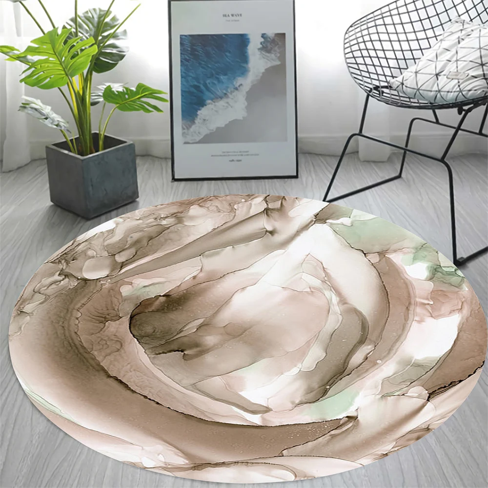 CLOOCL New Trendy Round Carpet Abstract Texture 3D Printed Anti Slip Rug Bedroom Living Room Aesthetic Rugs Minimalist Style
CLOOCL New Trendy Round Carpet Abstract Texture 3D Printed Anti Slip Rug Bedroom Living Room Aesthetic Rugs Minimalist Style