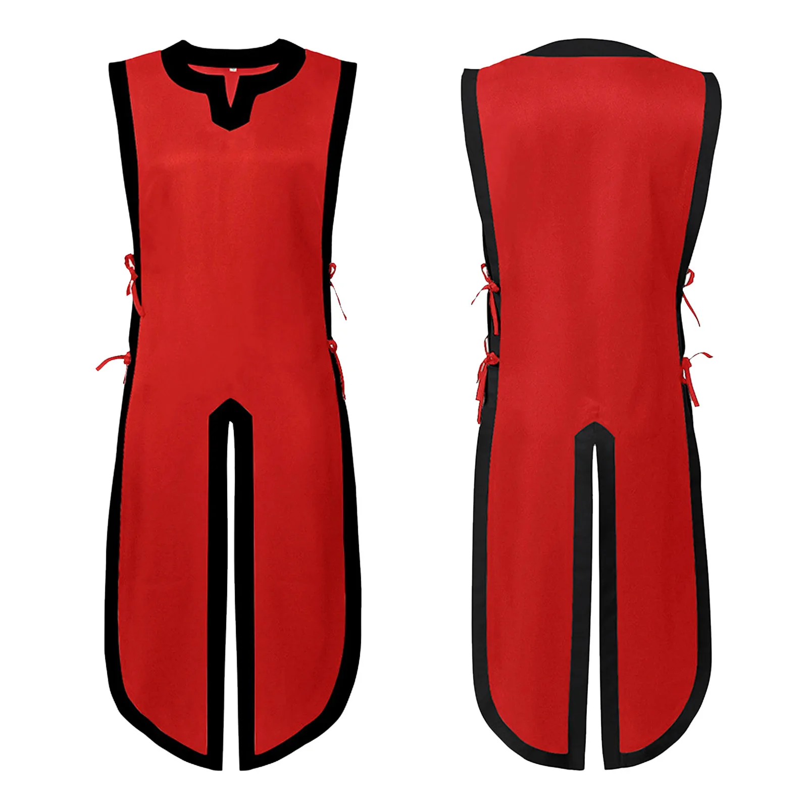 Men's Medieval Costume Halloween Tunic Vintage Shirts With Belt Lace Up Blouse Cosplay Tunic Costume Tank Tops 2 Styles
Men's Medieval Costume Halloween Tunic Vintage Shirts With Belt Lace Up Blouse Cosplay Tunic Costume Tank Tops 2 Styles