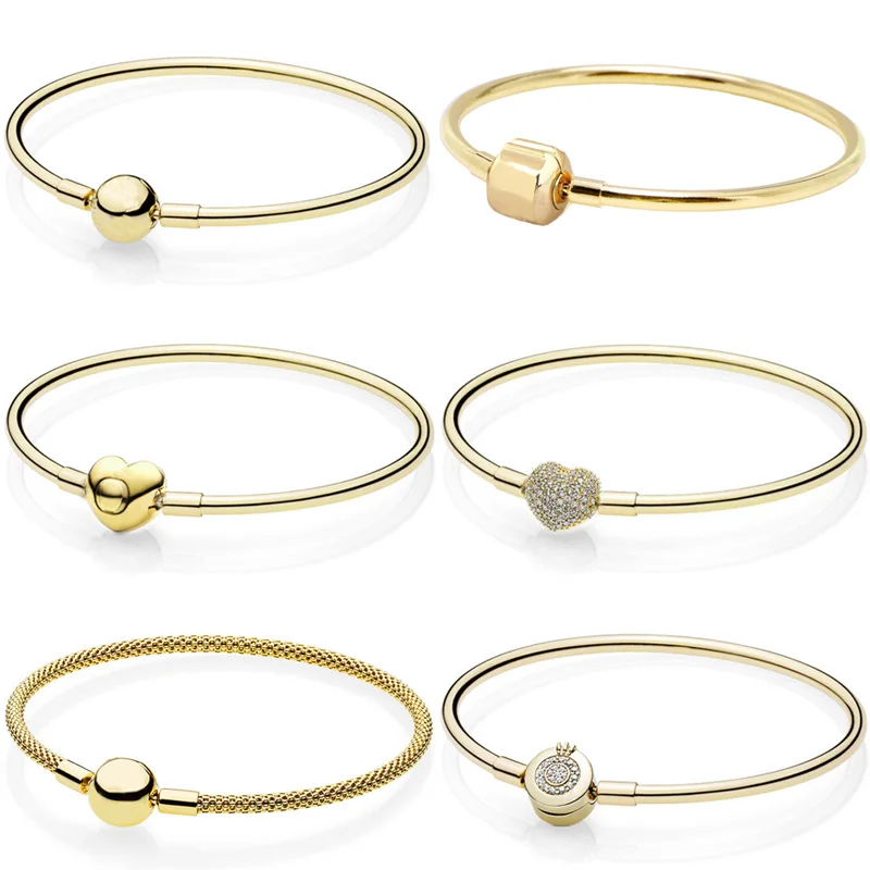 Original Shine Pave Heart Barrel Crown O Ball Clasp Mesh Bangle Fit Europe Bracelet 925 Sterling Silver Bead Charm DIY Jewelry
Original Shine Pave Heart Barrel Crown O Ball Clasp Mesh Bangle Fit Europe Bracelet 925 Sterling Silver Bead Charm DIY Jewelry