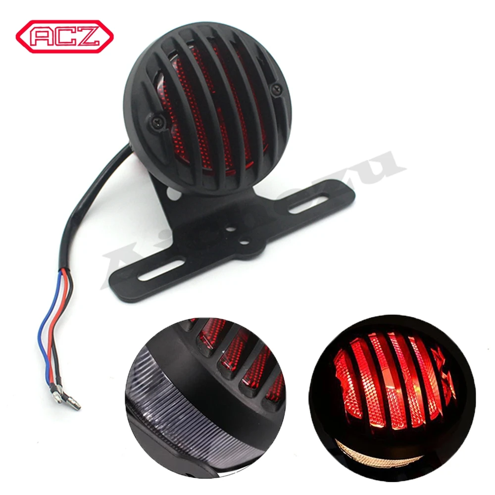 Universal Motorcycle 12V Turn Signal Brake Tail Rear Light Bulb Taillights For Harley Honda Cafe Racer Chopper Bobber Custom
Universal Motorcycle 12V Turn Signal Brake Tail Rear Light Bulb Taillights For Harley Honda Cafe Racer Chopper Bobber Custom