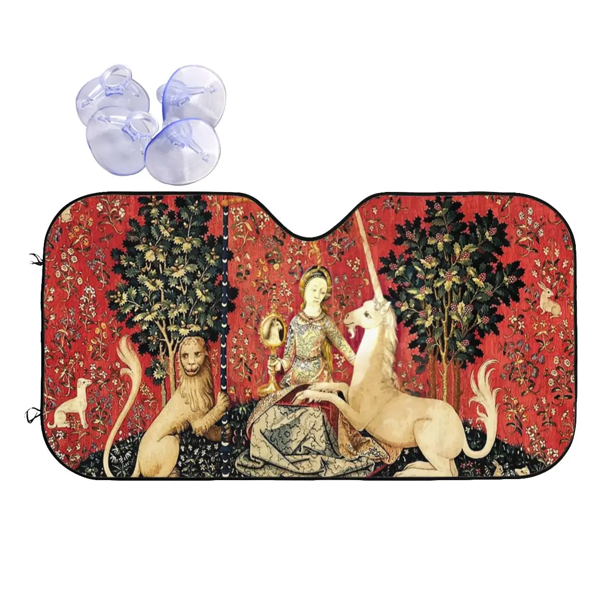 The Lady And The Unicorn Sight Windshield Sunshade Medieval Renaissance Car Front Windshield Sunshade Visor Accessories Covers
The Lady And The Unicorn Sight Windshield Sunshade Medieval Renaissance Car Front Windshield Sunshade Visor Accessories Covers