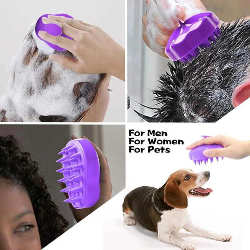 Silicone Bath Body Brush, Hair Cleaning Brush, Scalp Itching Massage, Anti-tooth Spa
Silicone Bath Body Brush, Hair Cleaning Brush, Scalp Itching Massage, Anti-tooth Spa
