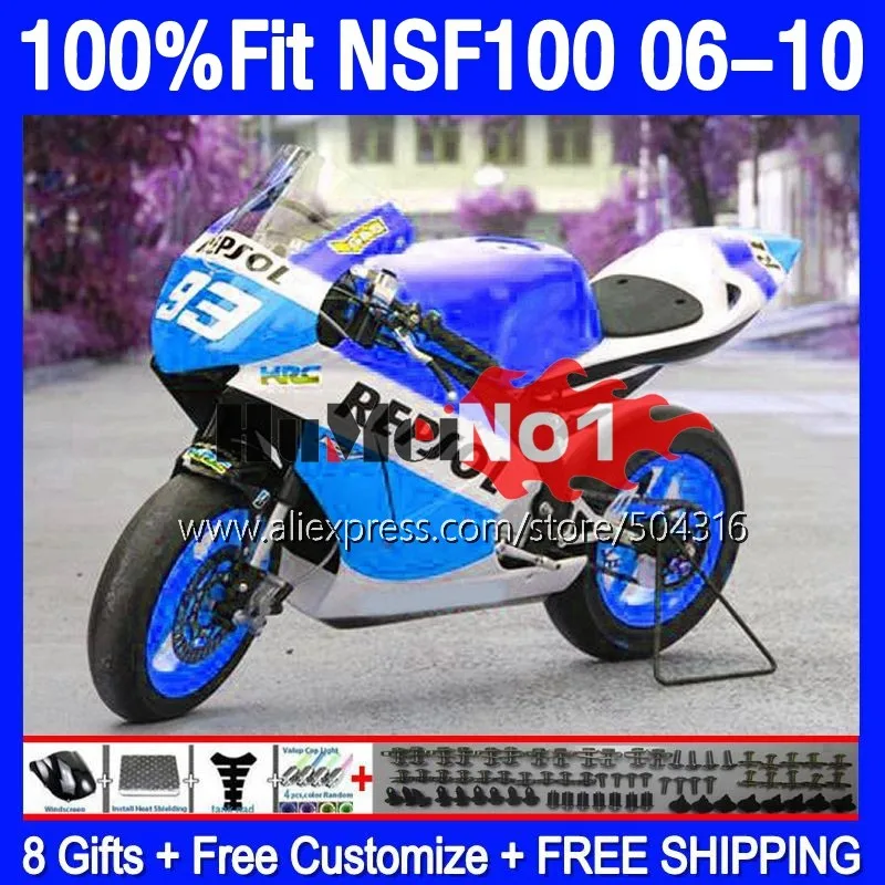 Стекловолоконная гонка для HONDA NSF 100 NSF100 06 07 08 09 10 167MC.128 NSF-100 2006 2007 2008 2009 2010 Инжекционный обтекатель respol blue
Стекловолоконная гонка для HONDA NSF 100 NSF100 06 07 08 09 10 167MC.128 NSF-100 2006 2007 2008 2009 2010 Инжекционный обтекатель respol blue