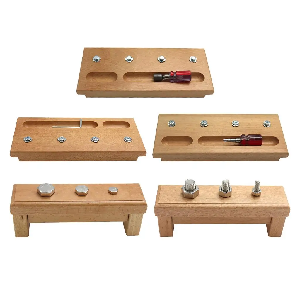 Montessori Screw Driver Board Toys, Basic Skills Early Learning Toys, Preschool Classroom Sensory Toys for Kids Toddlers
Montessori Screw Driver Board Toys, Basic Skills Early Learning Toys, Preschool Classroom Sensory Toys for Kids Toddlers