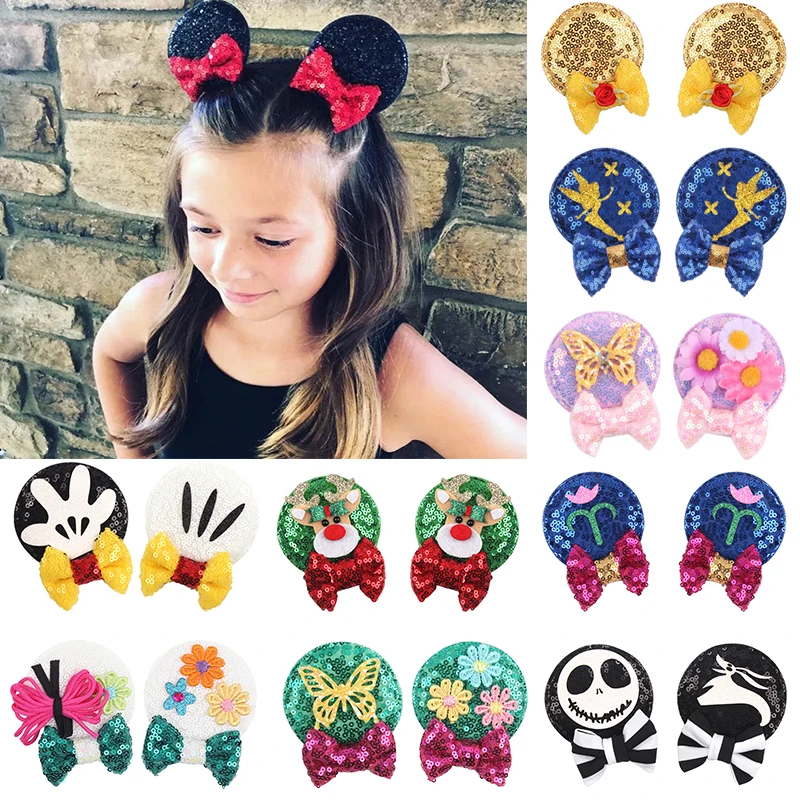 Disney Encanto Mirabel Isabella Mouse Princess Ears Clips Sequin Bow Hairclips Girls Christmas Barrette Hairpin Hair Accessories
Disney Encanto Mirabel Isabella Mouse Princess Ears Clips Sequin Bow Hairclips Girls Christmas Barrette Hairpin Hair Accessories