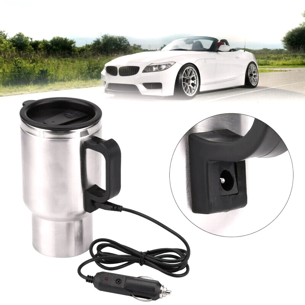 500ml 12V Car Based Heating Stainless Steel Electric Cup Kettle Camping Travel Trip Coffee Tea Water Heated Mug Boiling Cup
500ml 12V Car Based Heating Stainless Steel Electric Cup Kettle Camping Travel Trip Coffee Tea Water Heated Mug Boiling Cup