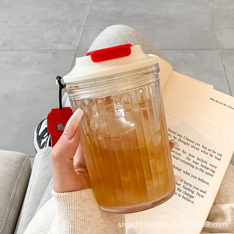 Simple Water Wup Summer Women's High Appearance Horizontal Coffee Cup Portable Plastic Drinkware Plastic Drink Bottle BPA Free
Simple Water Wup Summer Women's High Appearance Horizontal Coffee Cup Portable Plastic Drinkware Plastic Drink Bottle BPA Free