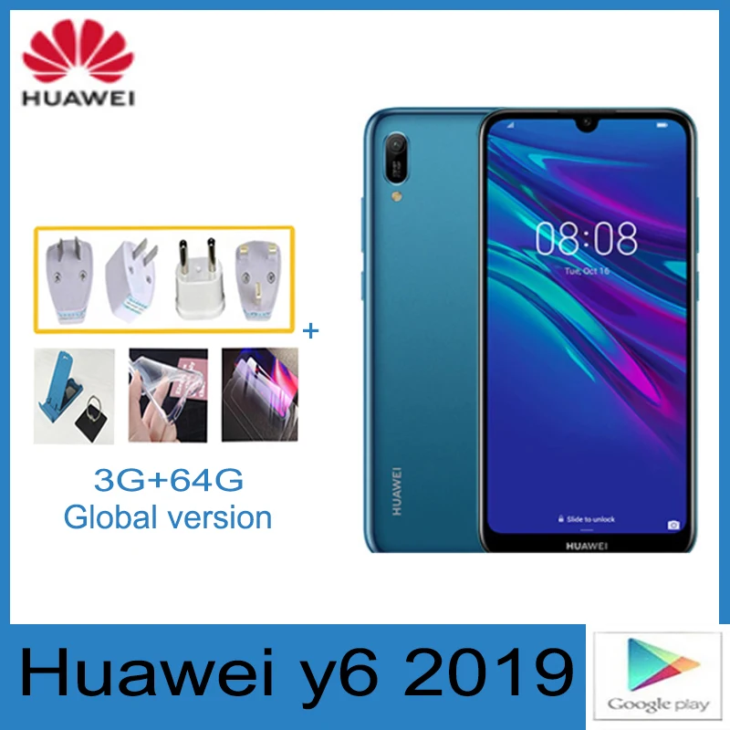 

Телефон мобильный телефон huawei y6 2019 разблокированный android