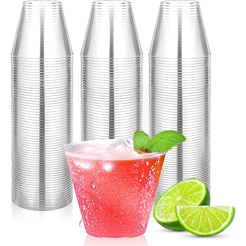 Одноразовые прозрачные стаканчики GLANYOMI 9 унций
Одноразовые прозрачные стаканчики GLANYOMI 9 унций