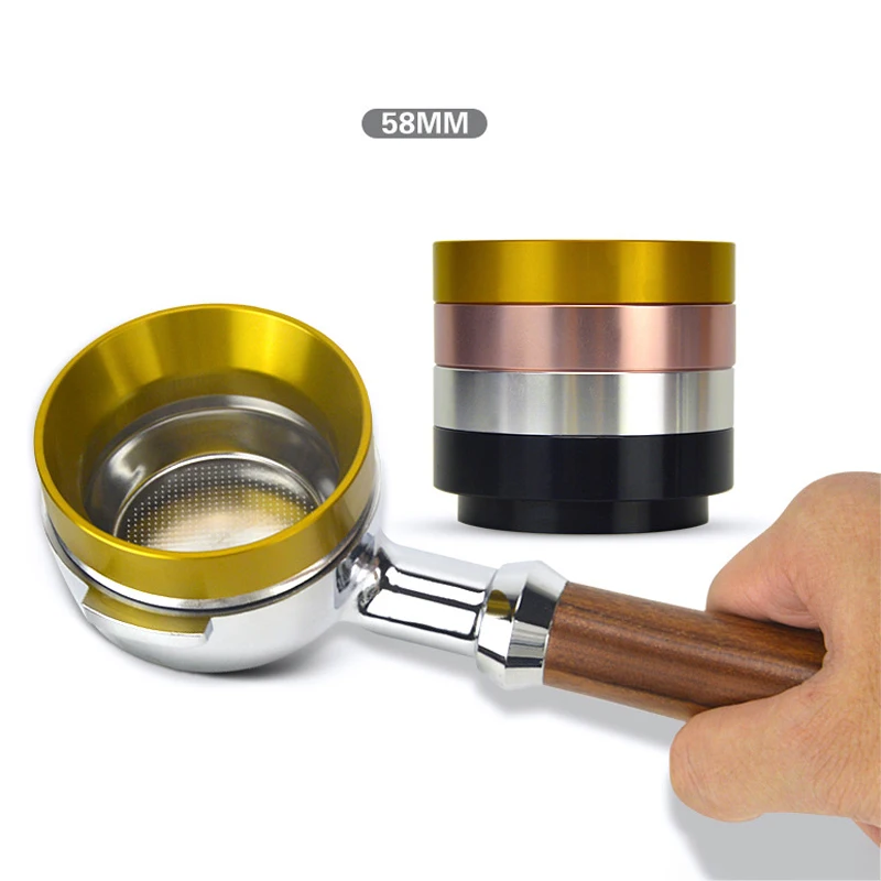 1Pcs 51/53/58MM Aluminum Dosing Ring Anti Powders 4Colors Profilter Coffee Tamper For Brewing Coffee Powder Barista Tools
1Pcs 51/53/58MM Aluminum Dosing Ring Anti Powders 4Colors Profilter Coffee Tamper For Brewing Coffee Powder Barista Tools