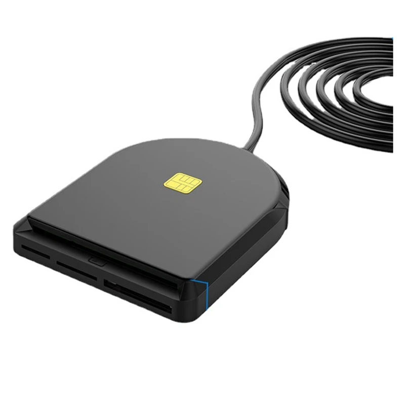 1 PCS Portable Convenient Smart Card Reader ABS USB Multi-Functional Tax Return SIM/SD/TF/IC Smart Card Reader
1 PCS Portable Convenient Smart Card Reader ABS USB Multi-Functional Tax Return SIM/SD/TF/IC Smart Card Reader