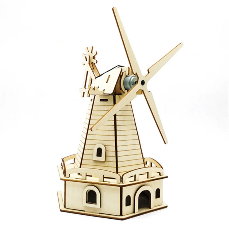 Dioramas DIY Building Block Model Kit Scientific Solar Windmill Model Children's Assembled Educational Toys Creative Ornaments 
Dioramas DIY Building Block Model Kit Scientific Solar Windmill Model Children's Assembled Educational Toys Creative Ornaments