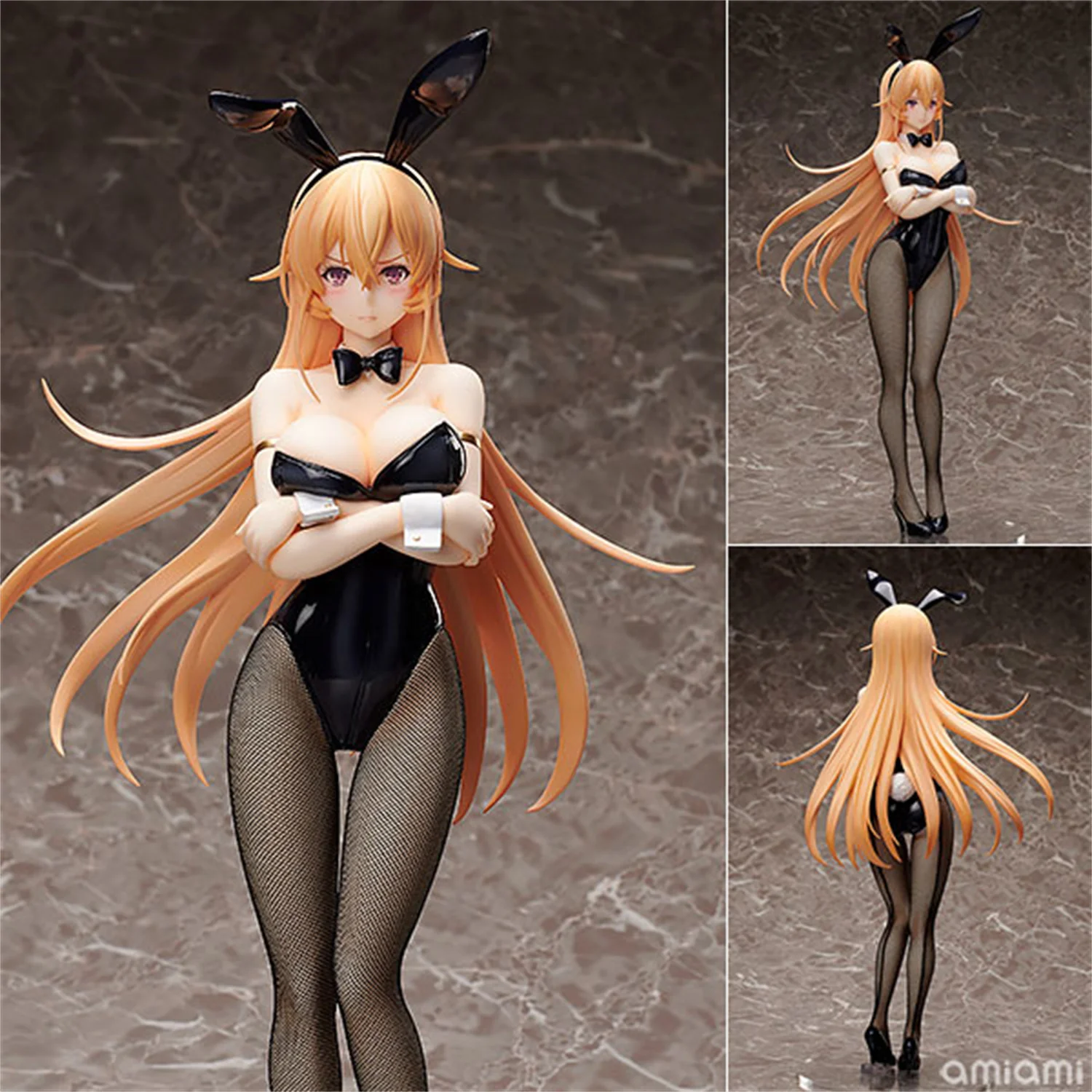 25cm Shokugeki no Souma Nakiri Erina 1/4 Bunny Ver PVC Cute Sexy Girl Anime Figure Toy Hentai Model Dolls Adult Collection Gift
25cm Shokugeki no Souma Nakiri Erina 1/4 Bunny Ver PVC Cute Sexy Girl Anime Figure Toy Hentai Model Dolls Adult Collection Gift