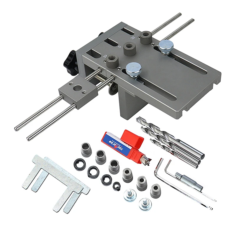 Doweling Jig 6mm 8mm 10mm Wood Drilling Guide Locator Adjustable Dowel Jig Kit For DIY Woodworking Tool CNC Router
Doweling Jig 6mm 8mm 10mm Wood Drilling Guide Locator Adjustable Dowel Jig Kit For DIY Woodworking Tool CNC Router