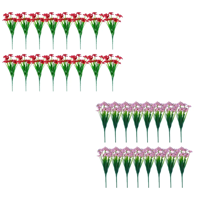 16 Pcs Bundles Artificial Flowers Outdoor UV Resistant Plant No Fade Fake Flowers For Garden Porch Window Box
16 Pcs Bundles Artificial Flowers Outdoor UV Resistant Plant No Fade Fake Flowers For Garden Porch Window Box