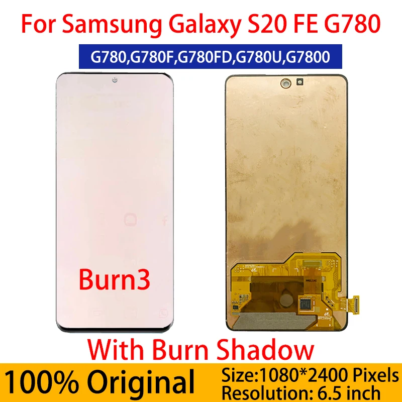 Оригинальный ЖК-дисплей S20 FE для Samsung Galaxy S20FE ЖК-дисплей G780F G7810 Amoled сенсорный экран дигитайзер в сборе Запасная часть
Оригинальный ЖК-дисплей S20 FE для Samsung Galaxy S20FE ЖК-дисплей G780F G7810 Amoled сенсорный экран дигитайзер в сборе Запасная часть