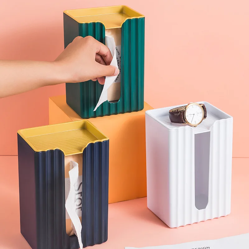 Home Creative Simple Tissue Box Car Living Room Desktop Punch-free Storage Box Toilet Paper Extraction Box
Home Creative Simple Tissue Box Car Living Room Desktop Punch-free Storage Box Toilet Paper Extraction Box