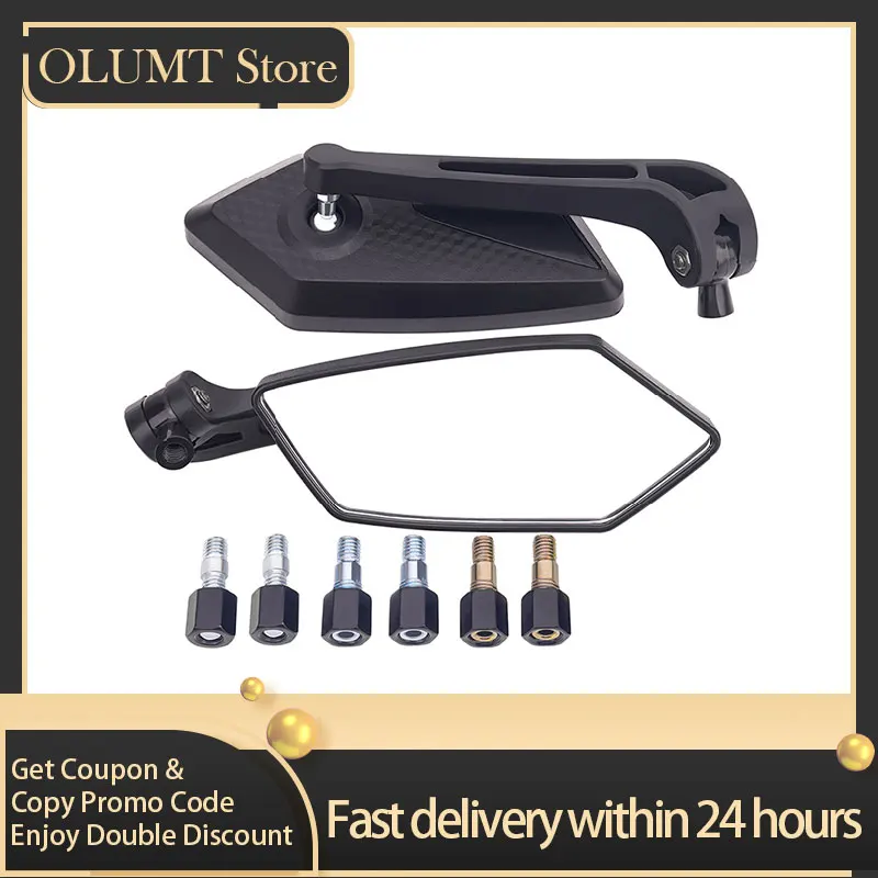 Motorcycle Accessories Universal 8mm 10mm Rear Side View Mirrors Hand Side Back Set Left Right
Motorcycle Accessories Universal 8mm 10mm Rear Side View Mirrors Hand Side Back Set Left Right