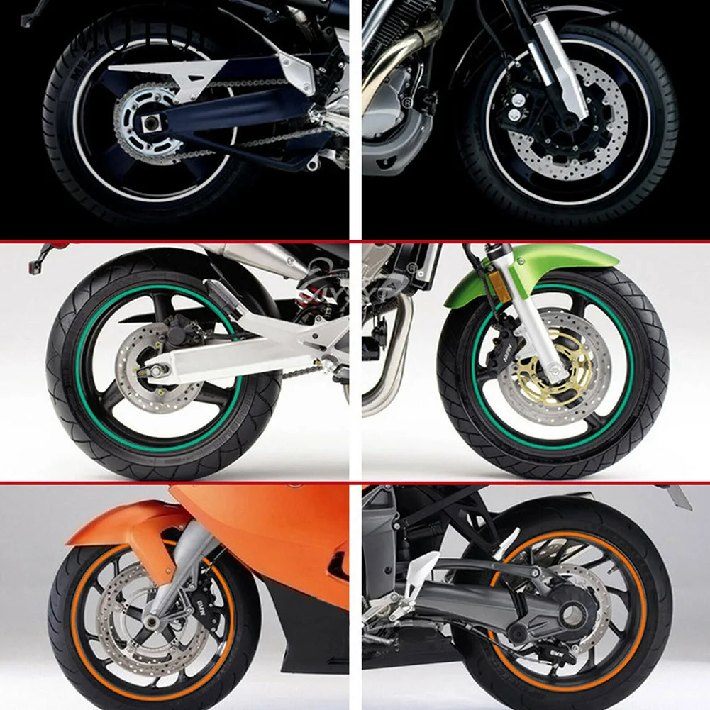 Tape Stickers Rim Stripe Stickers For Motor Car 16PCS Conspicuity Cool Decoration Easy Installation Reflective
Tape Stickers Rim Stripe Stickers For Motor Car 16PCS Conspicuity Cool Decoration Easy Installation Reflective