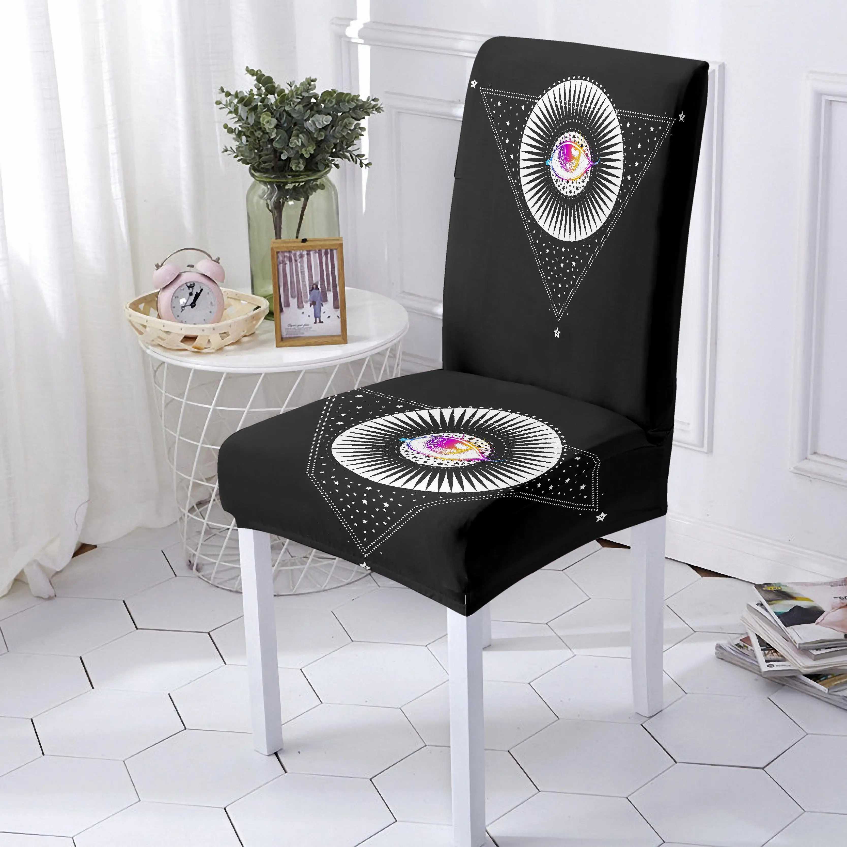 Printed Dining Chair Cover Spandex Elastic Removable Seat Cover Elastic Office Chair Cover Dirt-Resistant Washable Dining Chairs
Printed Dining Chair Cover Spandex Elastic Removable Seat Cover Elastic Office Chair Cover Dirt-Resistant Washable Dining Chairs