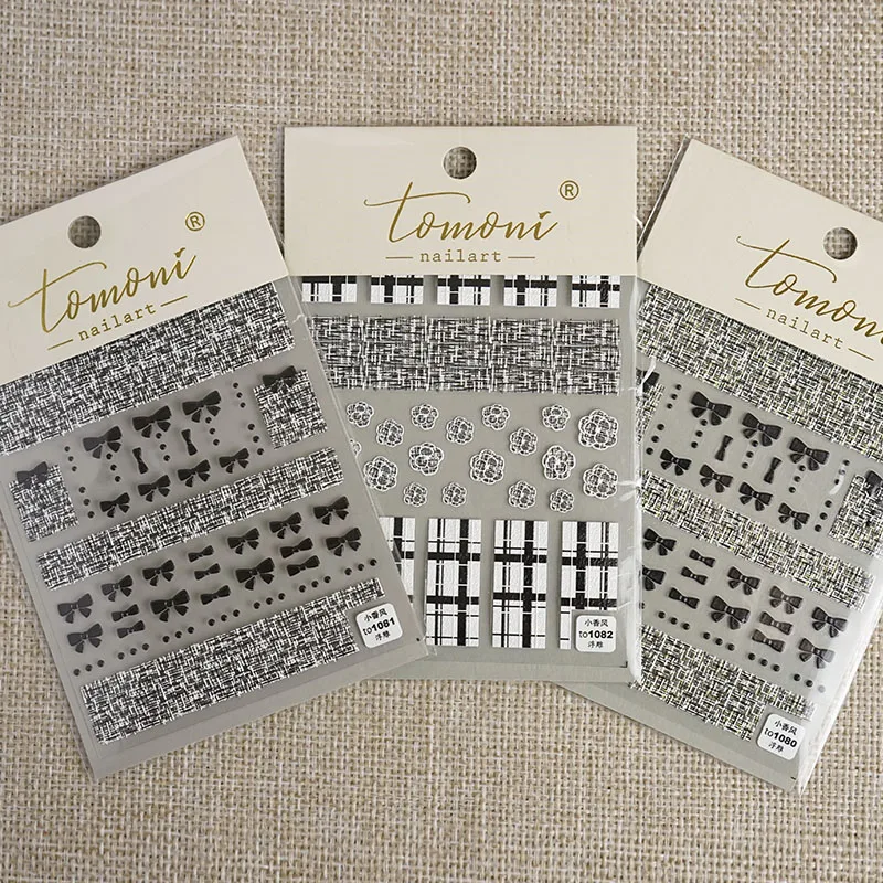 5D Nail Sticker Engraved Geometric Bow Nail Stickers Art Decorations Vintage Retro Pattern Design Press On Nails Japanese Korean
5D Nail Sticker Engraved Geometric Bow Nail Stickers Art Decorations Vintage Retro Pattern Design Press On Nails Japanese Korean