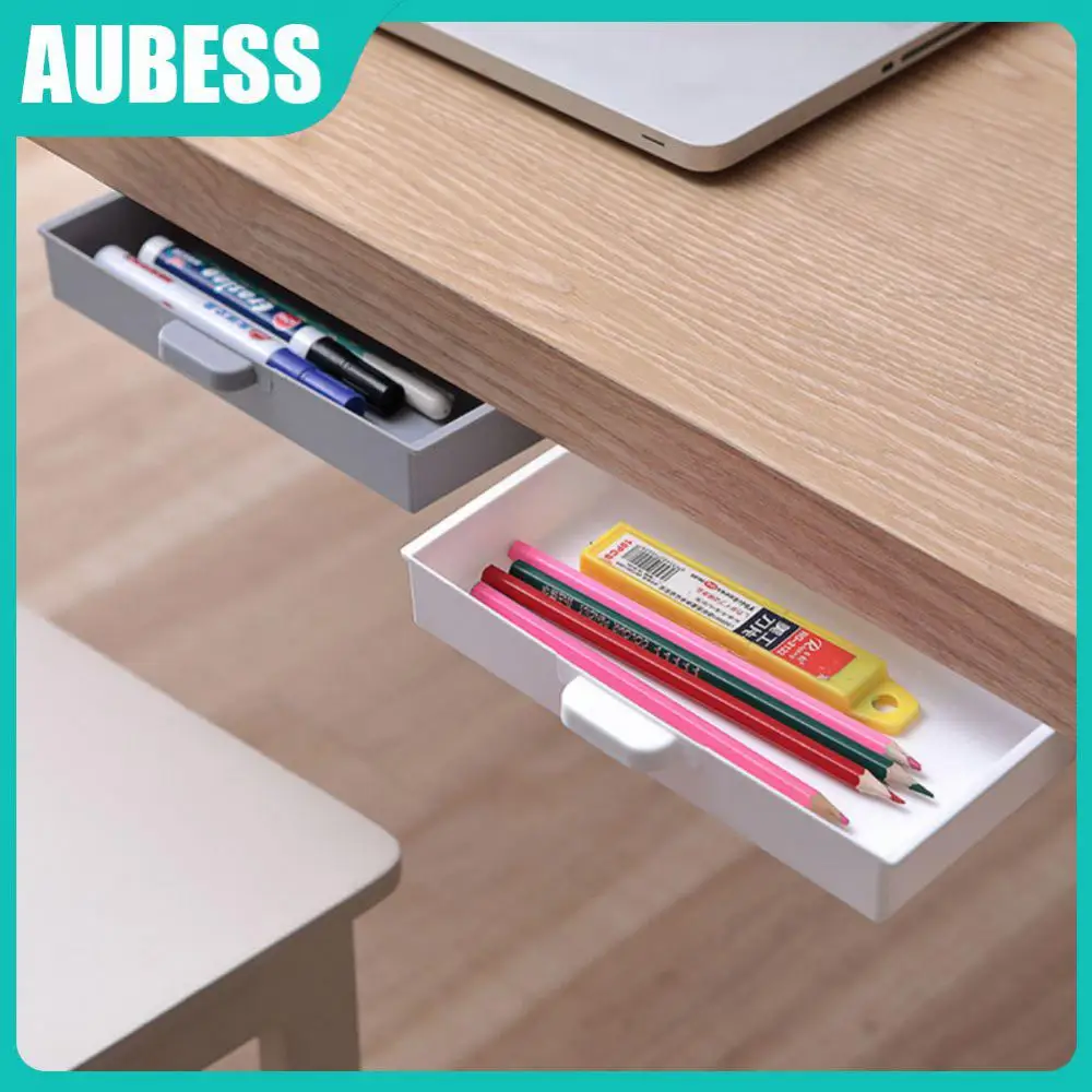 Plastic Drawer Box Storage Box Self-adhesive Under Desk Stand Pen Case Tools Organizers Office Home Storage Drawer
Plastic Drawer Box Storage Box Self-adhesive Under Desk Stand Pen Case Tools Organizers Office Home Storage Drawer