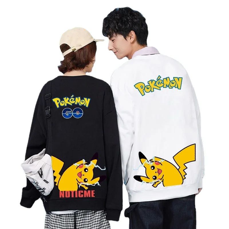 Pokemon Pikachu Kawaii couple sweater men and women cotton trend ins all-match cotton loose long-sleeved top bottoming shirt
Pokemon Pikachu Kawaii couple sweater men and women cotton trend ins all-match cotton loose long-sleeved top bottoming shirt