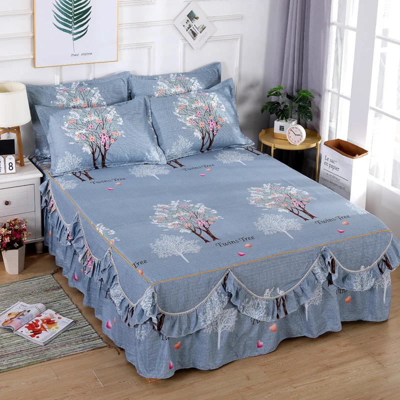 Decorative Princess Bed Skirt Two Layers Ruffled Bed Skirt Mattress Cover Protector Non-slip Bedroom Bed Cover Bedding Bedsheet
Decorative Princess Bed Skirt Two Layers Ruffled Bed Skirt Mattress Cover Protector Non-slip Bedroom Bed Cover Bedding Bedsheet